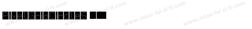 PixelGridCircleS 字体转换